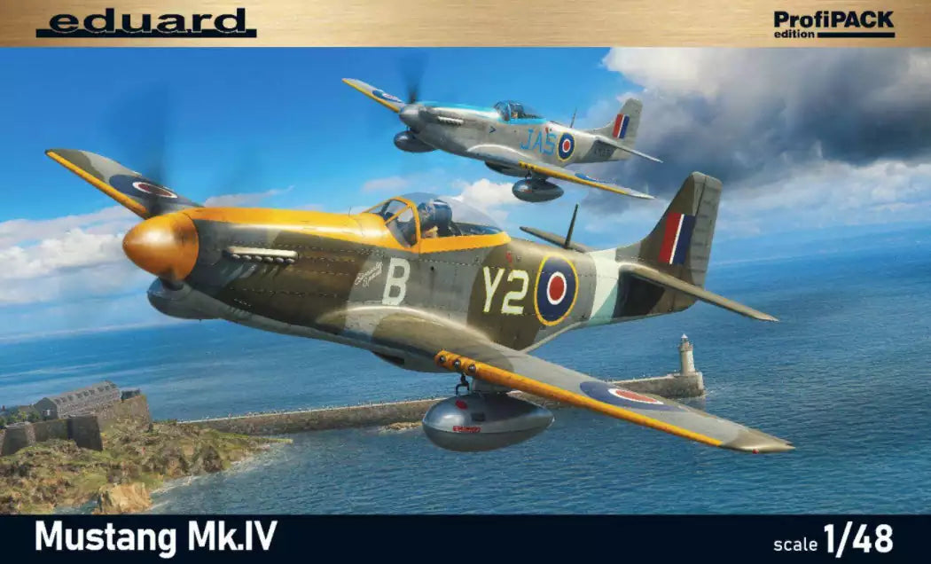 Verpackung: Eduard 82104 Mustang Mk.IV - ProfiPACK edition, 1:48