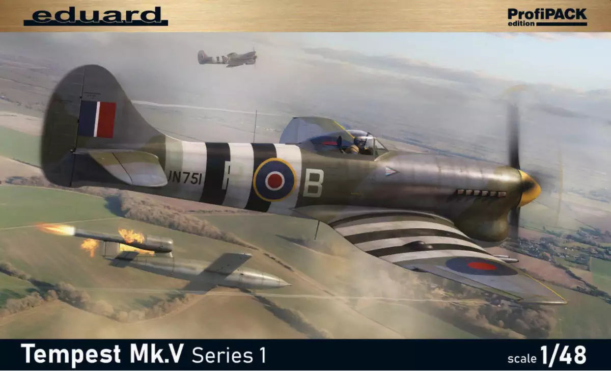 Verpackung: Eduard 82121 Tempest Mk.V series 1 ProfiPACK edition, 1:48