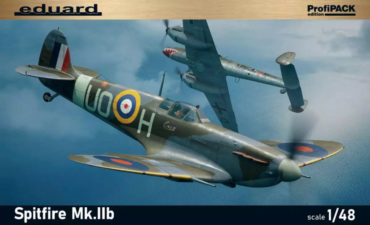 Verpackung: Eduard 82154 Spitfire Mk.IIb, ProfiPACK edition, 1:48