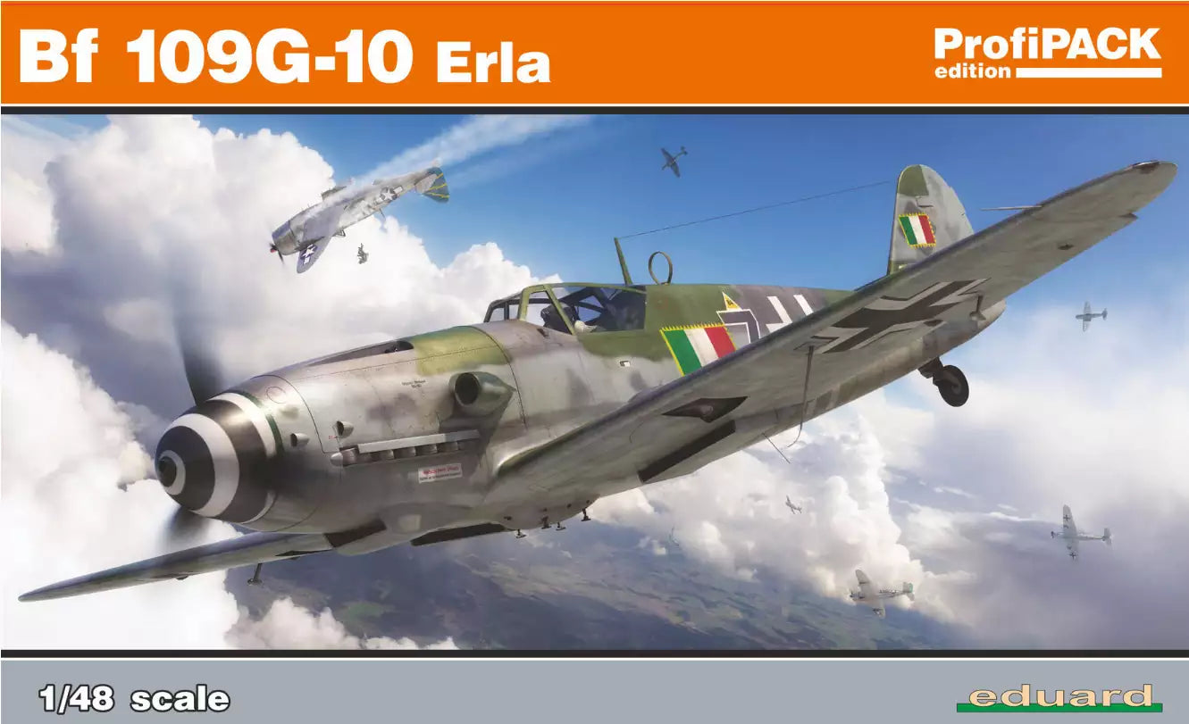 Verpackung: Eduard 82164 Messerschmitt Bf-109G-10 Erla, ProfiPACK edition, 1:48