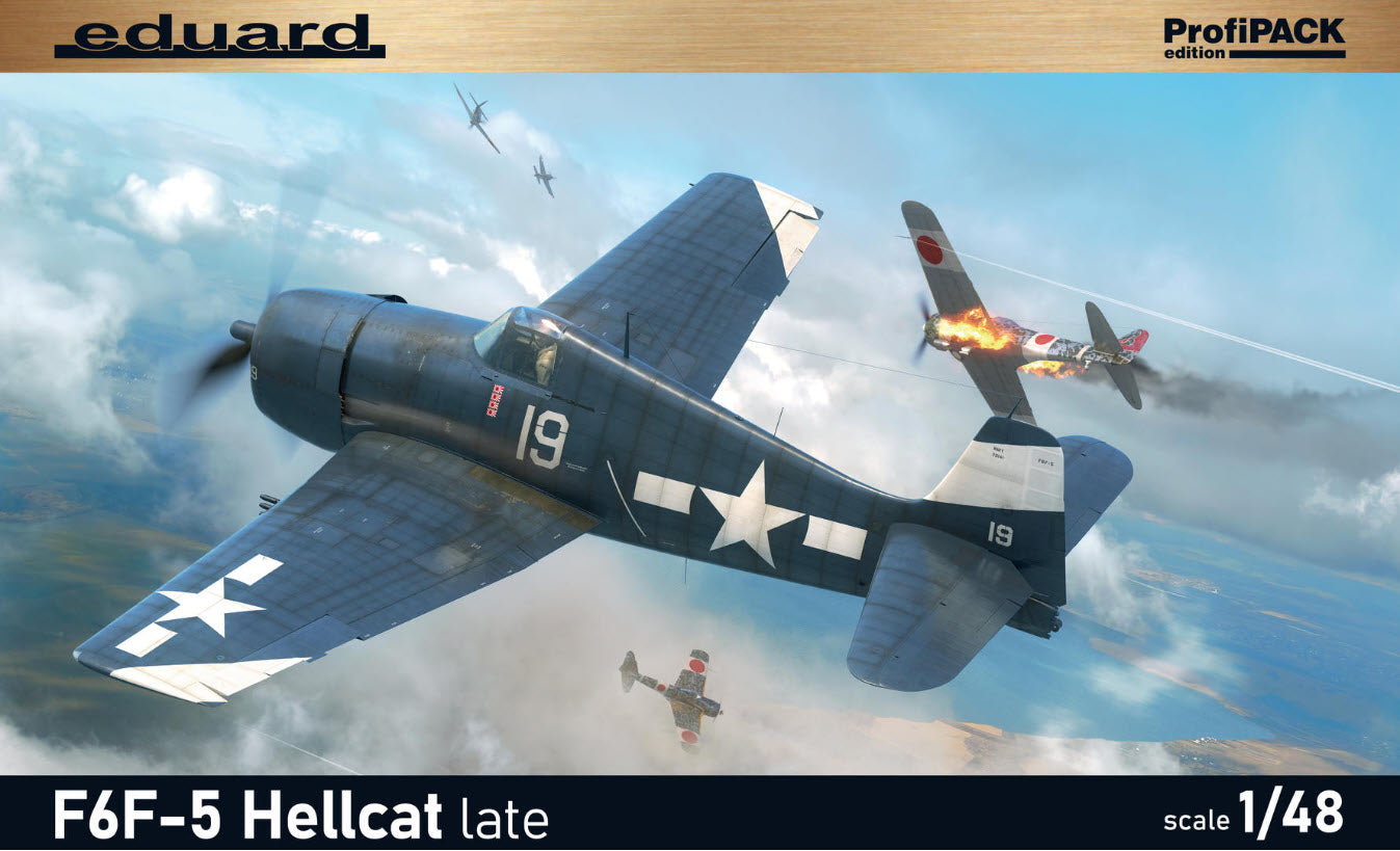 Verpackung: Eduard 8229 F6F-5 Hellcat late, ProfiPACK edition, 1:48