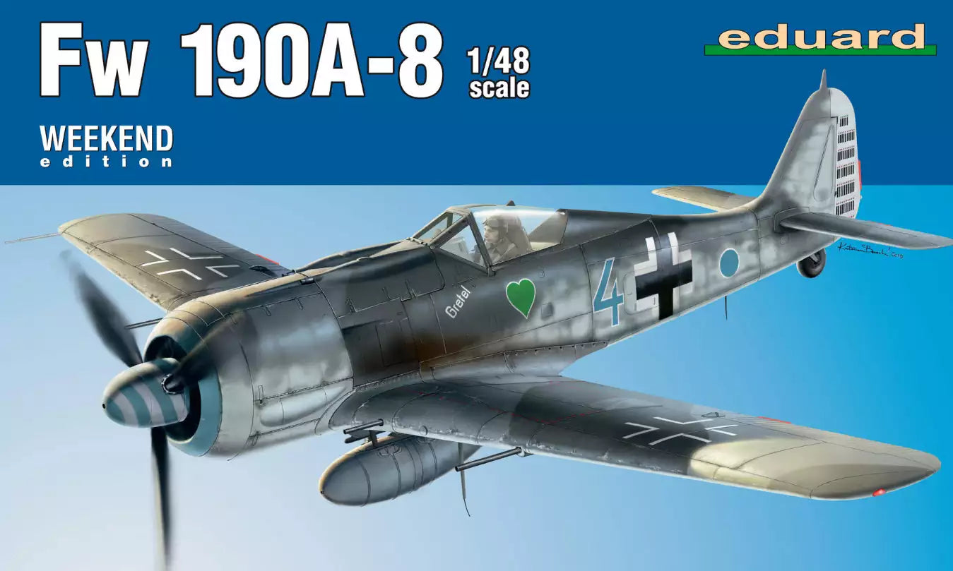 Verpackung: Eduard 84122 Focke-Wulf Fw 190A-8, Weekend edition, 1:48