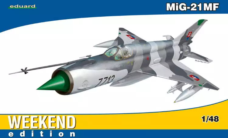 Verpackung: Eduard 84126 MiG-21MF Weekend edition, 1:48
