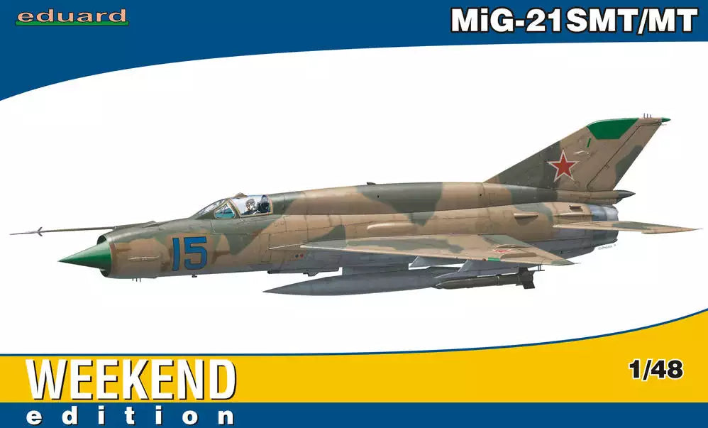 Verpackung: Eduard 84129 MiG-21SMT/MT, Weekend edition, 1:48