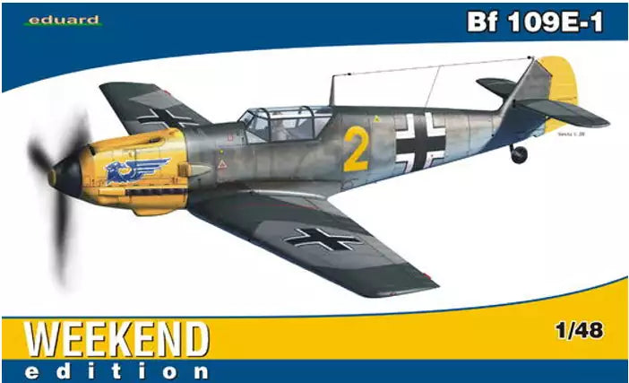 Verpackung: Eduard 84164 Messerschmitt Bf 109E-1, Weekend edition, 1:48