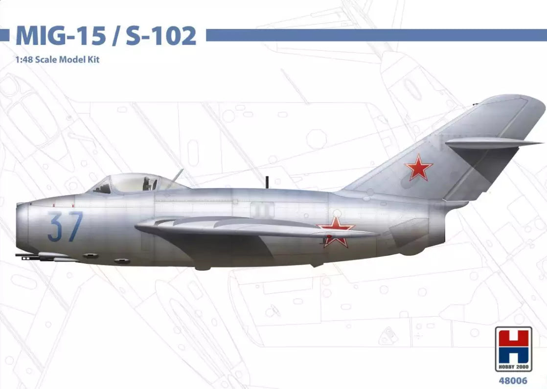 Verpackung: Hobby 2000 48005 MiG-15 / Lim-1, 1:48