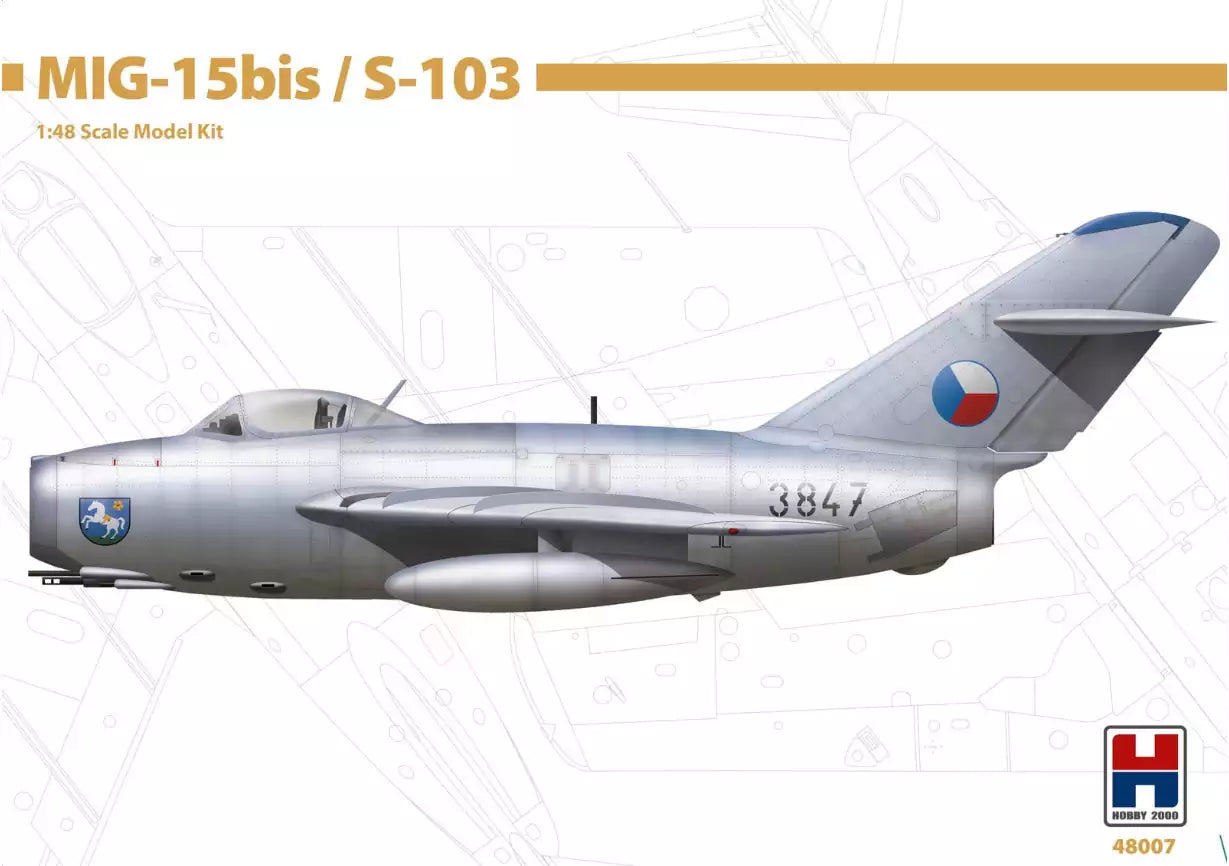 Verpackung: Hobby 2000 48007 MiG-15bis / S-103, 1:48
