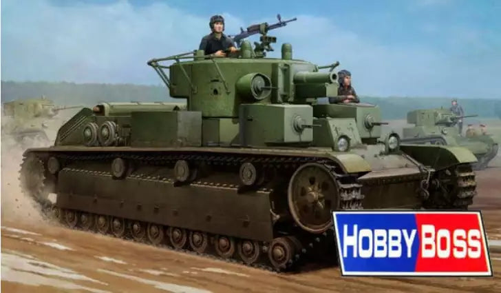 Verpackung: Hobby Boss 83852 Soviet T-28 Medium Tank, 1:35
