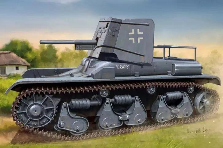 Verpackung: Hobby Boss 83895 German 3.7cm Pak 35/36 auf Pz.Kpfw 35R(f), 1:35