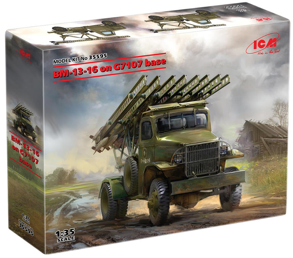 Inhalt: ICM 35513 Studebaker US6 with Soviet Medical Personnel, 1:35