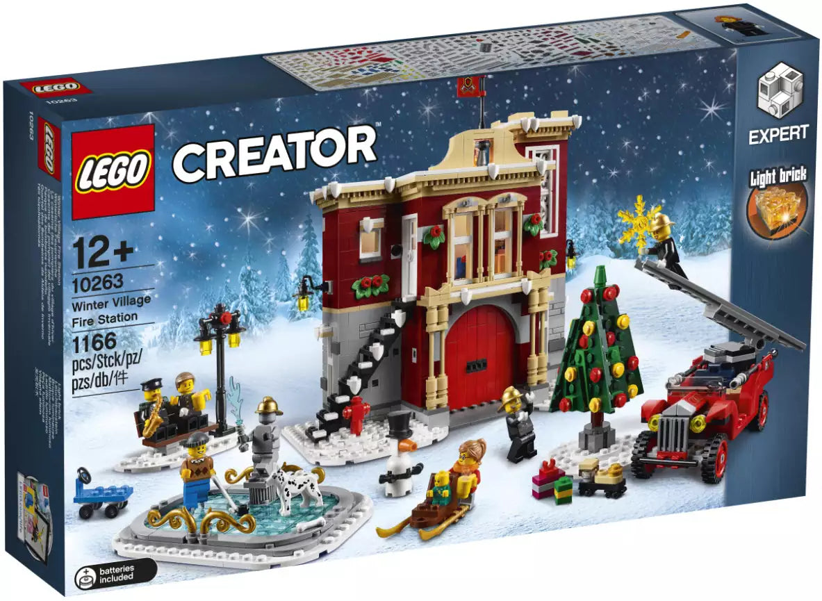 Verpackung: LEGO Creator Expert 10263 Winterliche Feuerwache