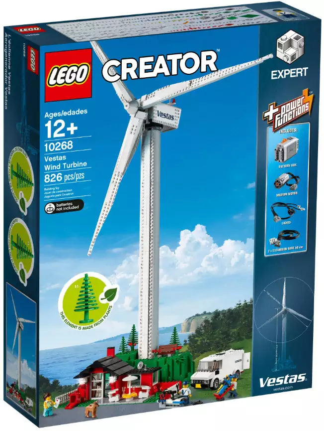Verpackung: LEGO Creator Expert 10268 Vestas Windkraftanlage