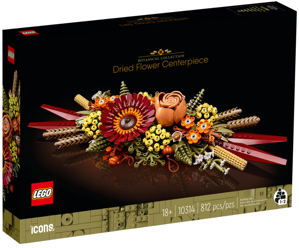 Verpackung: LEGO Botanicals 10314 Trockenblumengesteck