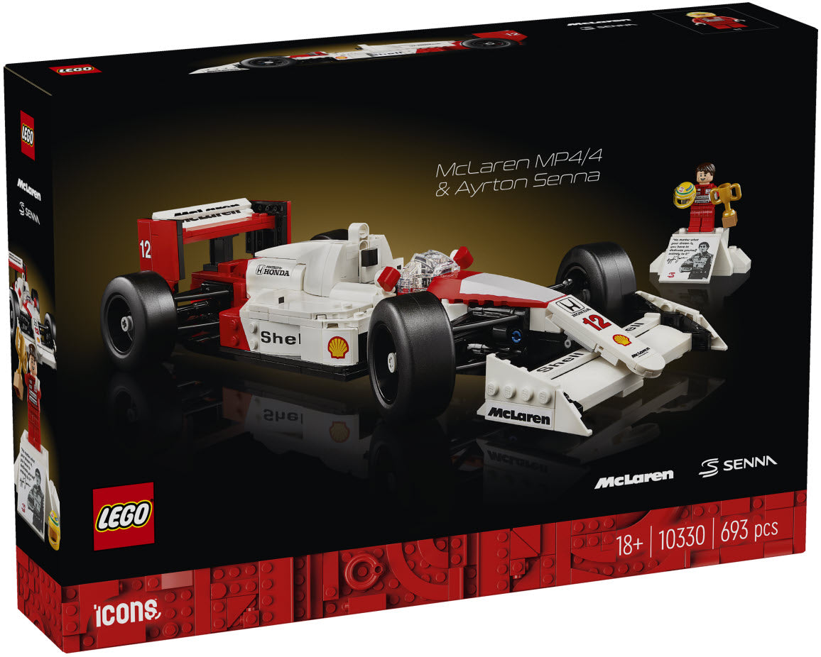 Verpackung: LEGO Icons 10330 McLaren MP4/4 & Ayrton Senna