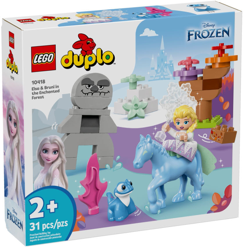 Verpackung: LEGO DUPLO Princess 10418 Elsa und Bruni im Zauberwald