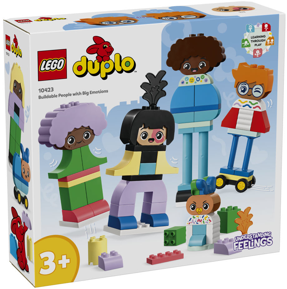 Verpackung: LEGO DUPLO 10423 Baubare Menschen mit großen Gefühlen