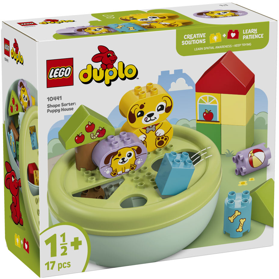 Verpackung: LEGO DUPLO 10441 Formsortierer: Welpenhaus