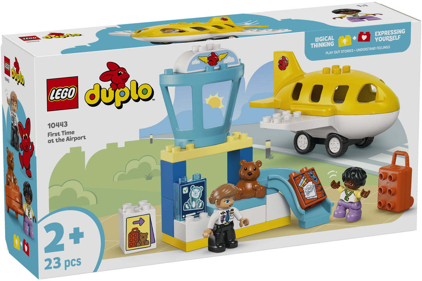 Verpackung: LEGO DUPLO 10443 Erster Besuch im Flughafen