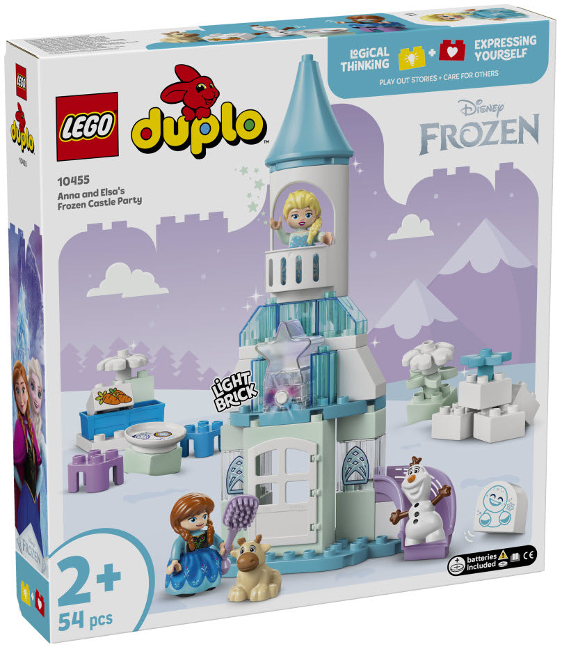 Verpackung: LEGO DUPLO 10455 Annas und Elsas Party im Eispalast