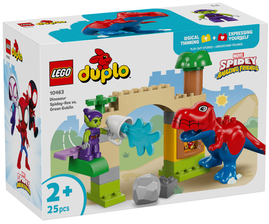 Verpackung: LEGO DUPLO 10463 Spidey-Rex vs. Green Goblin