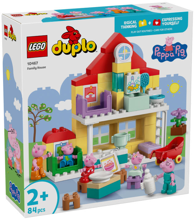 Verpackung: LEGO DUPLO 10467 Peppa Wutz Familienhaus