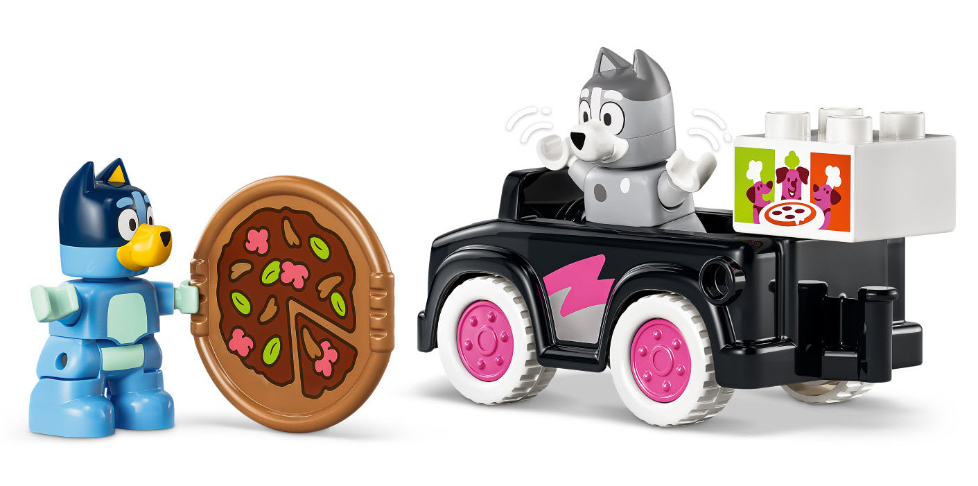 Detail 1: LEGO DUPLO 10469 Pizza-Schwestern mit Muffin und Bluey
