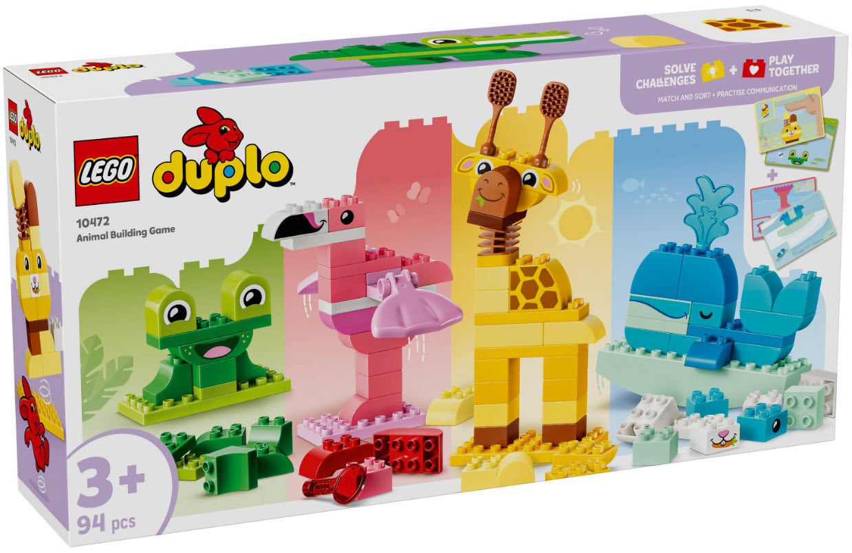 Verpackung: LEGO DUPLO 10472 Wir Bauen Tiere