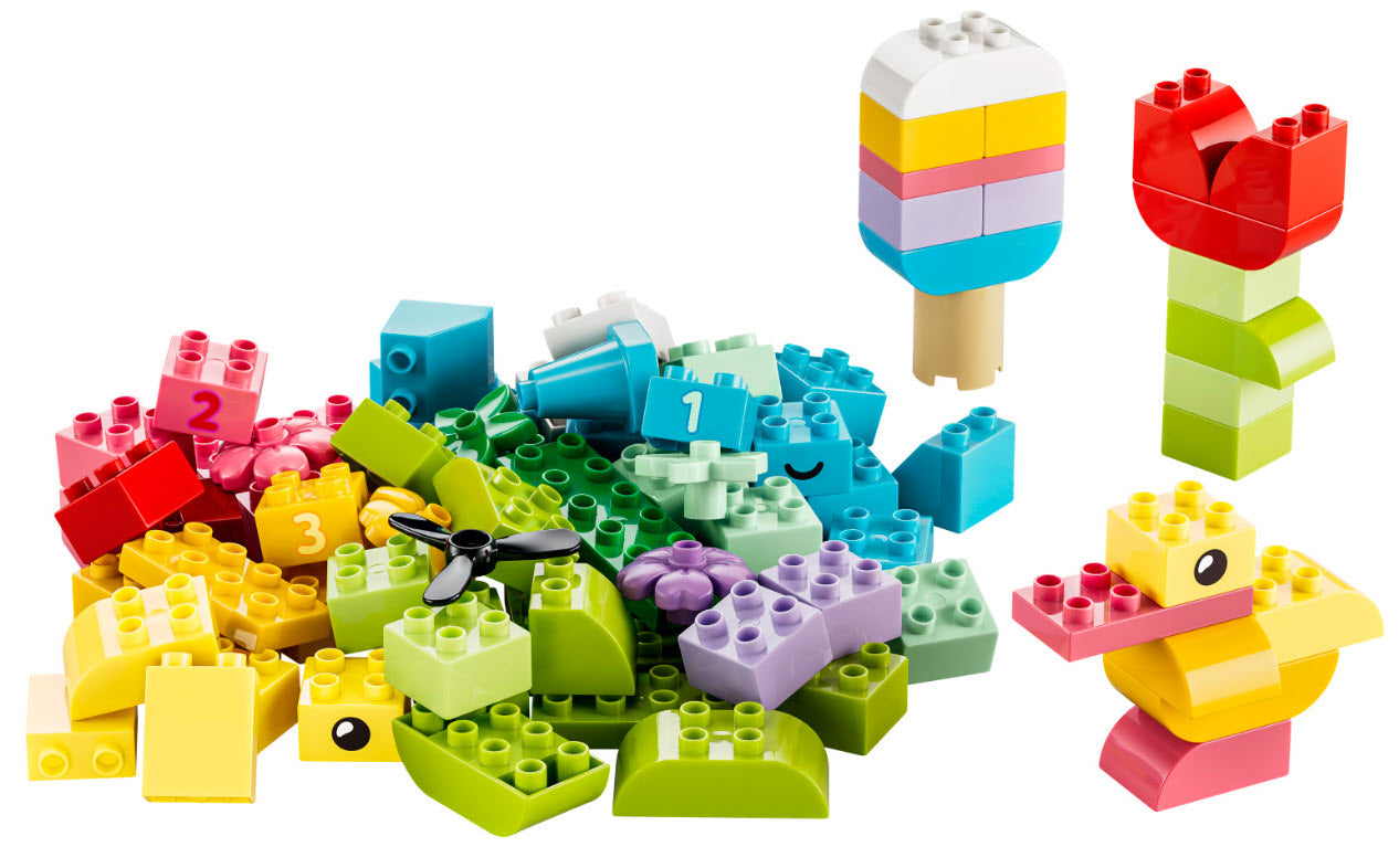 Inhalt: LEGO DUPLO 10479 Bunte Kreativbox