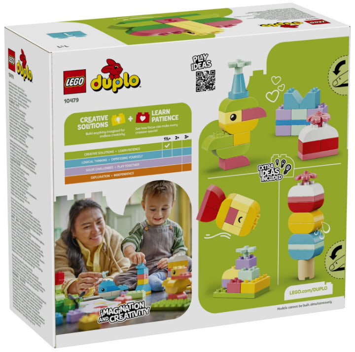 Box Rückseite: LEGO DUPLO 10479 Bunte Kreativbox
