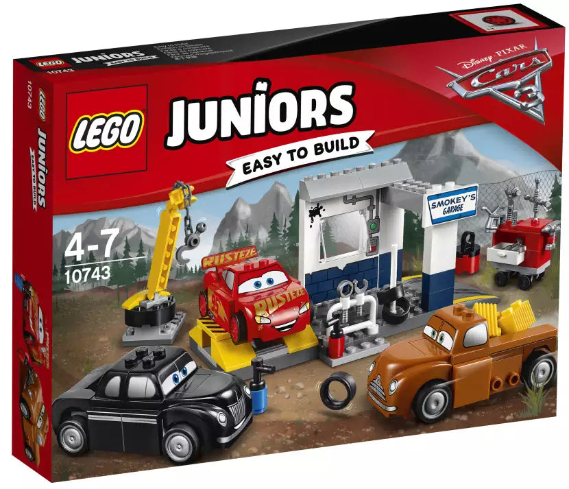 Verpackung: LEGO Juniors 10743 Smokeys Garage