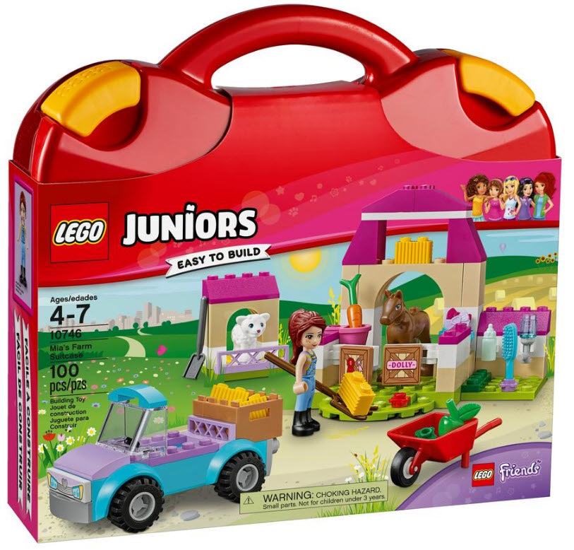 LEGO Juniors 10746 Mias Pferdestall-Koffer, Verpackung