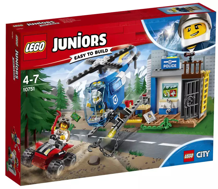 Verpackung: LEGO Junior 10751 Gebirgspolizei auf Verfolgungsjagd