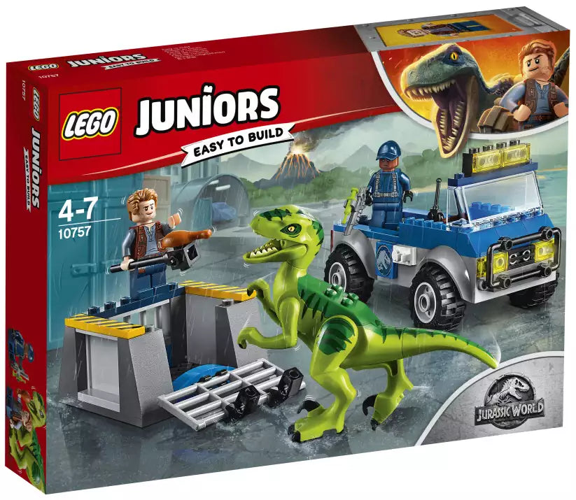 Verpackung: LEGO Juniors 10757 Raptoren Rettungstransporter