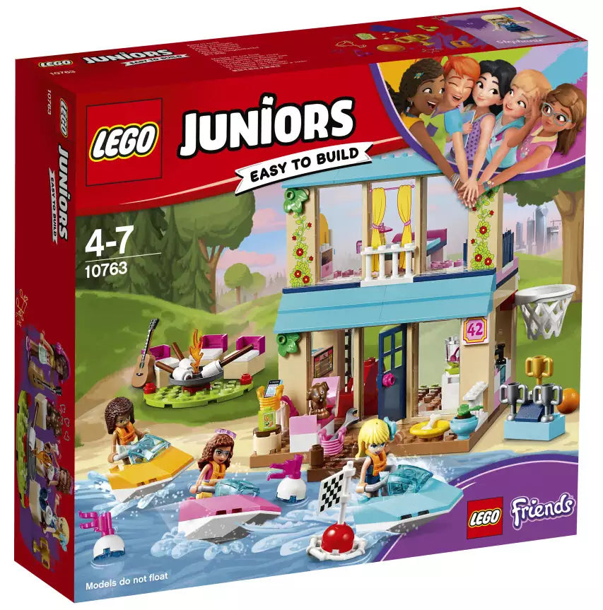 Verpackung: LEGO Juniors 10763 Stephanies Haus am See