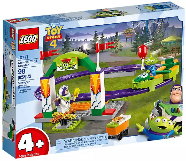 Verpackung: LEGO Toy Story 4 10771 Buzz wilde Achterbahnfahrt