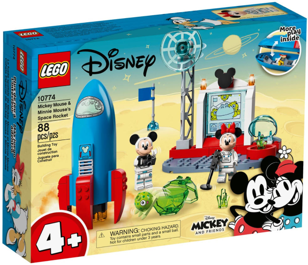 Verpackung: LEGO Disney 10774 Mickys und Minnies Weltraumrakete