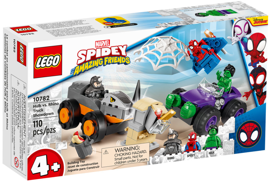 Verpackung: LEGO Super Heroes 10782 Hulks und Rhinos Truck-Duell