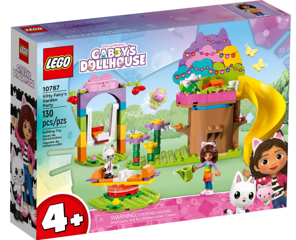 Verpackung: LEGO Gabby's Dollhouse 10787 Kitty Fees Gartenparty