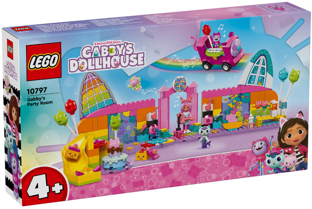 Verpackung: LEGO Gabby's Dollhouse 10797 Gabbys Partyraum