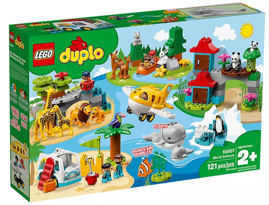 Verpackung: LEGO DUPLO 10907 Tiere der Welt