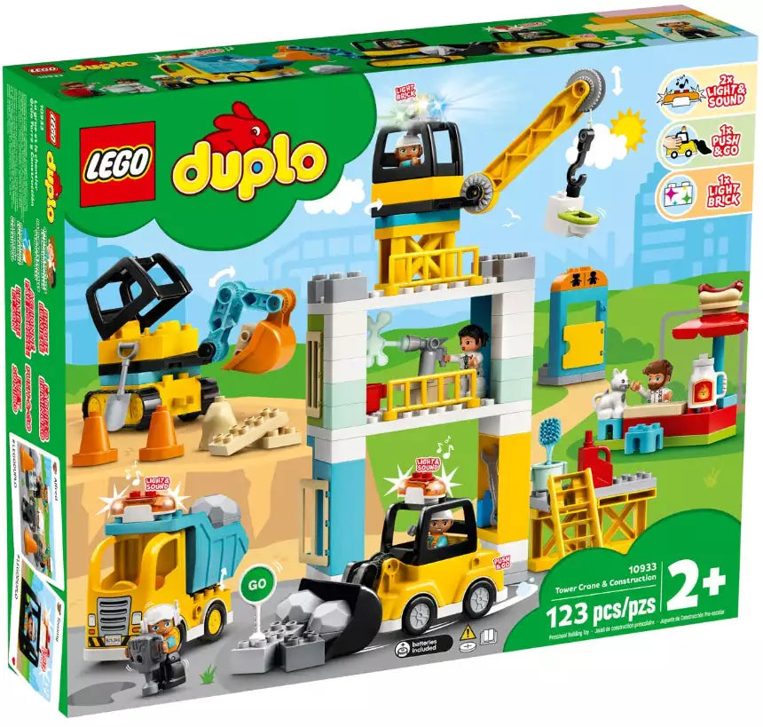 Verpackung: LEGO DUPLO 10933 Große Baustelle mit Licht und Ton