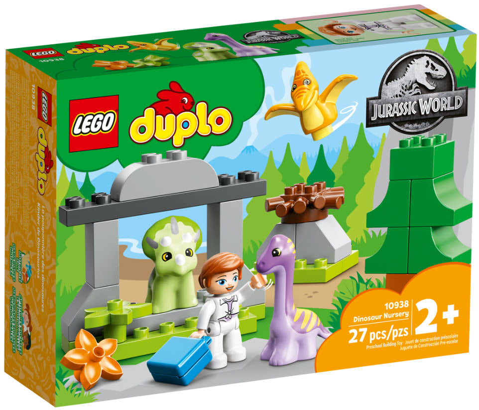 Verpackung: LEGO DUPLO 10938 Dinosaurier Kindergarten
