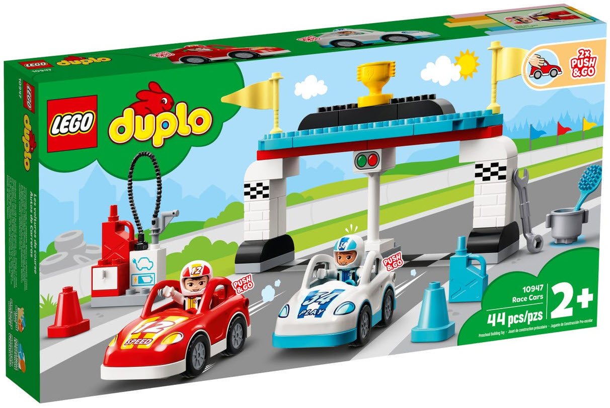 Verpackung: LEGO DUPLO 10947 Rennwagen