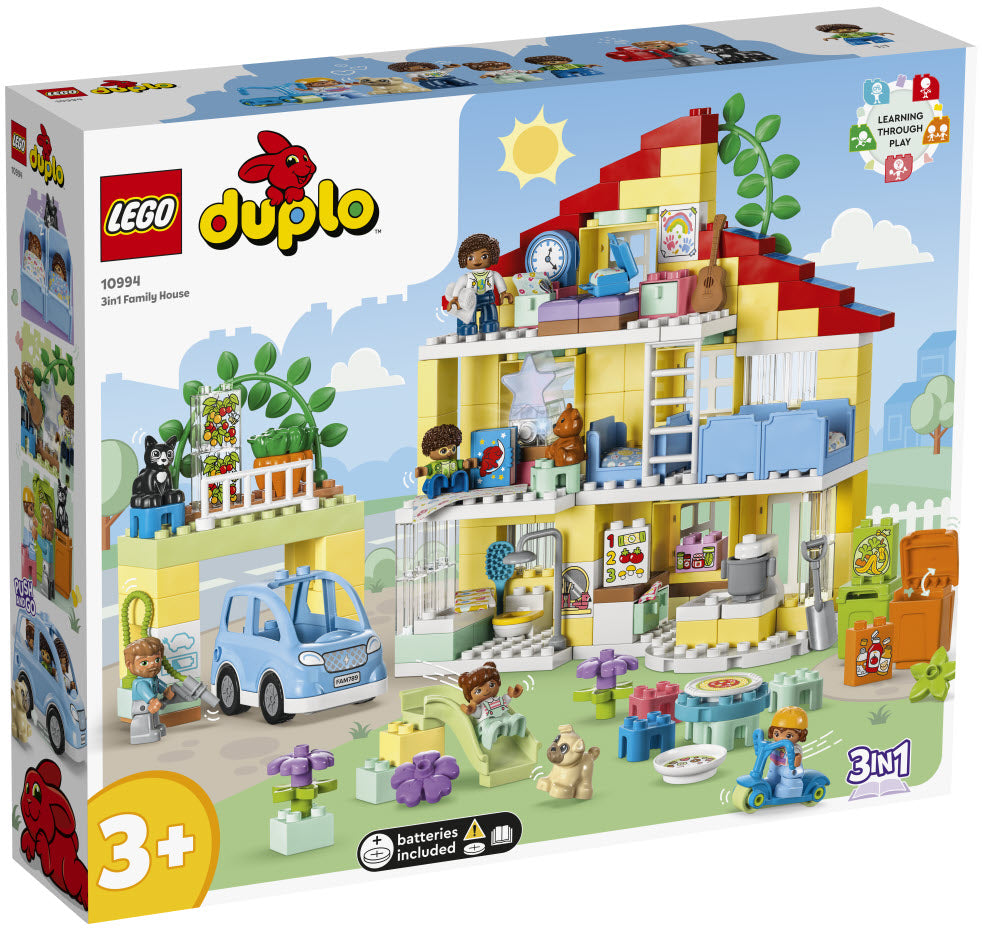 Verpackung: LEGO DUPLO 10994 3-in-1-Familienhaus