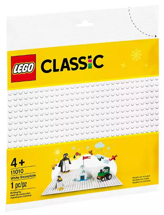 Inhalt: LEGO Classic 11010 Weiße Bauplatte (32x32)