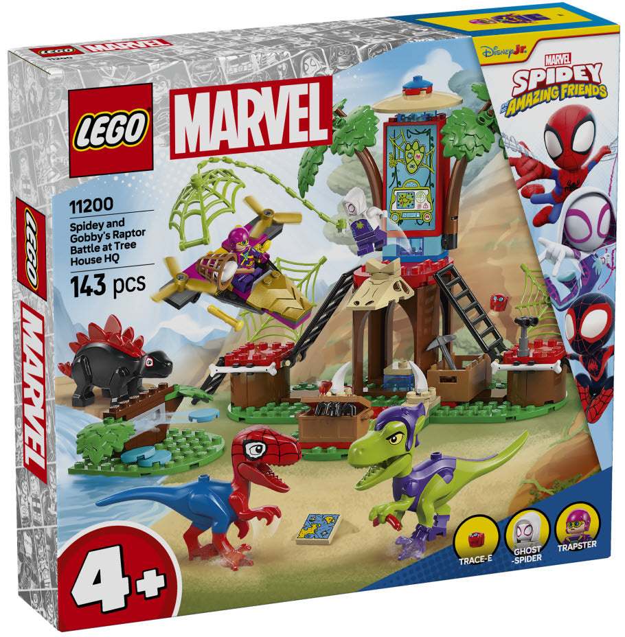 Verpackung: LEGO Super Heroes 11200 Showdown am Baumhaus: Spidey-Rex vs. Gobby-Raptor