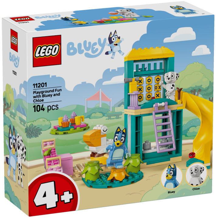 Verpackung: LEGO Bluey 11201 Bluey und Chloe auf dem Spielplatz