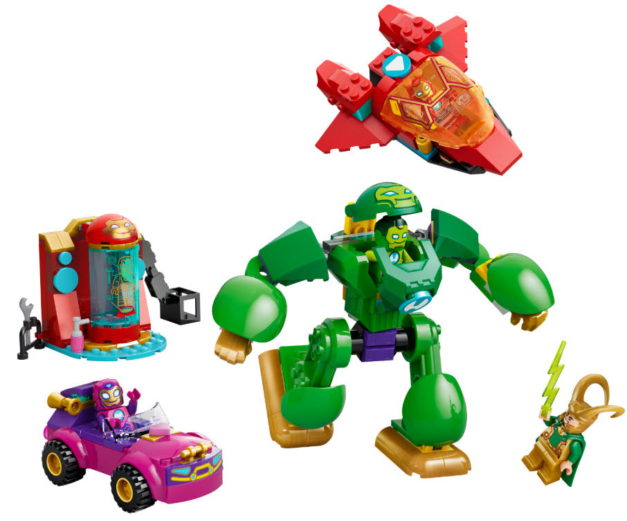 Inhalt: LEGO Super Heroes 11211 Loki vs. Team Iron Man