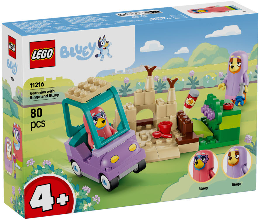 Verpackung: LEGO Bluey 11216 Omas mit Bingo und Bluey
