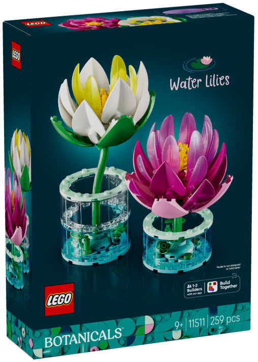 Verpackung: LEGO Botanicals 11511 Seerosen